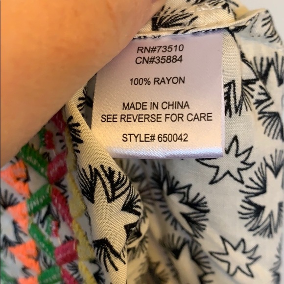 Ivy Jane - xs, star/embroidered flouncy hippy tank - Picture 6 of 6